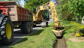 Curage de fossés - Dessouchage - Fauchage